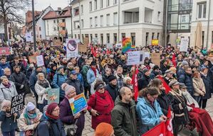 Übersicht über Teilnehmer der Kundgebung